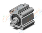 SMC CDQ2B32-10DZ-XC6 base cylinder, CQ2-Z COMPACT CYLINDER