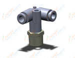 SMC KQ2D04-01NS fitting, delta union, KQ2 FITTING (sold in packages of 10; price is per piece)