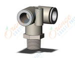 SMC KQ2D10-02NS fitting, delta union, KQ2 FITTING (sold in packages of 10; price is per piece)