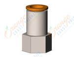 SMC KQ2F11-35N fitting, female connector, KQ2 FITTING (sold in packages of 10; price is per piece)