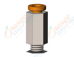 SMC KQ2H01-M5N fitting, male connector, KQ2 FITTING (sold in packages of 10; price is per piece)