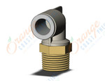 SMC KQ2L10-03A fitting, male elbow, KQ2 FITTING (sold in packages of 10; price is per piece)