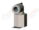 SMC KQ2LF08-02N fitting, female elbow, KQ2 FITTING (sold in packages of 10; price is per piece)