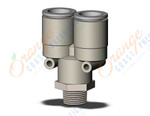SMC KQ2U16-03NS fitting, branch y, KQ2 FITTING (sold in packages of 10; price is per piece)