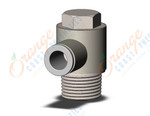 SMC KQ2V08-03NS fitting, uni male elbow, KQ2 FITTING (sold in packages of 10; price is per piece)