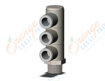 SMC KQ2VT10-03NS fitting, tple uni male elbow, KQ2 FITTING (sold in packages of 10; price is per piece)