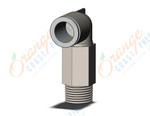 SMC KQ2W16-04NS fitting, ext male elbow, KQ2 FITTING (sold in packages of 10; price is per piece)