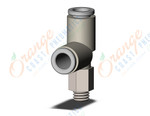 SMC KQ2Y06-M6N fitting, male run tee, KQ2 FITTING (sold in packages of 10; price is per piece)