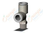 SMC KQ2Y08-01NS fitting, male run tee, KQ2 FITTING (sold in packages of 10; price is per piece)