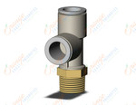 SMC KQ2Y12-03A fitting, male run tee, KQ2 FITTING (sold in packages of 10; price is per piece)