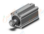 SMC CDQ2B50-75DMZ-A93L-XC35 cylinder, CQ2-Z COMPACT CYLINDER