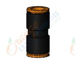 SMC KQ2H11-00A-X35 fitting, str union, KQ2 FITTING (sold in packages of 10; price is per piece)