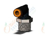 SMC KQ2L01-34NS-X35 fitting, male elbow, KQ2 FITTING (sold in packages of 10; price is per piece)