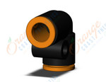 SMC KQ2L09-00A-X35 fitting, union elbow, KQ2 FITTING (sold in packages of 10; price is per piece)