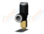 SMC KQ2Y06-M5A-X35 fitting, male run tee, KQ2 FITTING (sold in packages of 10; price is per piece)