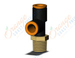 SMC KQ2Y09-35AS-X35 fitting, male run tee, KQ2 FITTING (sold in packages of 10; price is per piece)