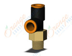 SMC KQ2Y11-35AS-X35 fitting, male run tee, KQ2 FITTING (sold in packages of 10; price is per piece)