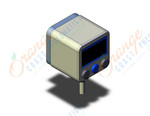 SMC ISE40A-W1-R-P ise40/50/60 1/8" pt version, ISE40/50/60 PRESSURE SWITCH