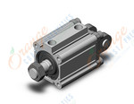 SMC CDQ2DS50-30DCMZ 50mm cq2-z dbl-act auto-sw, CQ2-Z COMPACT CYLINDER