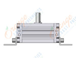 SMC CRA1LS63-100CZ 63mm cra double-acting, CRA ROTARY ACTUATOR