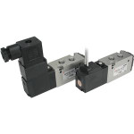 SMC VFS1320-5GB-01N valve dbl 1220-1530 body port, VFS1000 SOL VALVE 4/5 PORT