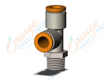 SMC KQ2Y07-34N kq2 1/4, KQ2 FITTING (sold in packages of 10; price is per piece)