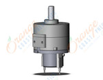 SMC CDRB2BW40-90DZ-T79L 40mm crb1bw dbl-act auto-sw, CRB1BW ROTARY ACTUATOR