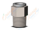 SMC KQ2H08-02N kq2 8mm, KQ2 FITTING (sold in packages of 10; price is per piece)