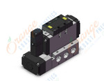 SMC VFR5100-5FZ-04T valve sgl plugin base mt, VFR4000 SOL VALVE 4/5 PORT