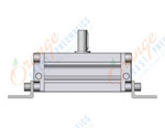 SMC CDRA1LS50TN-90Z 50mm cra dbl-act auto-sw, CRA ROTARY ACTUATOR