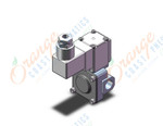 SMC VXD232DGB valve, media, VXD/VXZ 2-WAY MEDIA VALVE