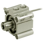 SMC CDQ2KWA63-10DZ-F7BVZS 63mm cq2-z non-rot auto-sw, CQ2-Z COMPACT CYLINDER