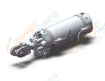 SMC CKG1B63-125YAZ-P4DWL 63mm ck clamp cylinder, CK CLAMP CYLINDER
