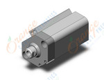 SMC CDQ2B25R-20DZ 25mm cq2-z dbl-act auto-sw, CQ2-Z COMPACT CYLINDER