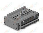 SMC MGPM12-40Z-M9BAVL 12mm mgp slide bearing, MGP COMPACT GUIDE CYLINDER