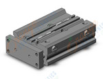 SMC MGPM12-50Z-M9BAL 12mm mgp slide bearing, MGP COMPACT GUIDE CYLINDER