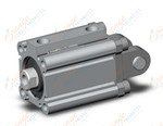 SMC CDQ2D32TN-25DCZ-A93L 32mm cq2-z dbl-act auto-sw, CQ2-Z COMPACT CYLINDER