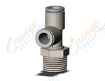 SMC KQ2Y08-03N kq2 8mm, KQ2 FITTING (sold in packages of 10; price is per piece)