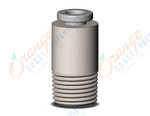 SMC KQ2S04-01N kq2 4mm, KQ2 FITTING (sold in packages of 10; price is per piece)