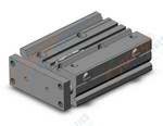 SMC MGPM16-50Z-A93LS 16mm mgp slide bearing, MGP COMPACT GUIDE CYLINDER