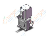 SMC VXD230BCB valve, media, VXD/VXZ 2-WAY MEDIA VALVE