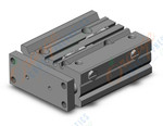 SMC MGPM16-40Z-M9BWL 16mm mgp slide bearing, MGP COMPACT GUIDE CYLINDER
