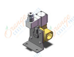 SMC VXD252LZ1JBXB valve, media, VXD/VXZ 2-WAY MEDIA VALVE