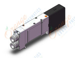SMC SQ2130N-51-C8-Q valve, sgl, plug-in, SQ2000 VALVE, SOL 4-WAY***