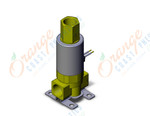 SMC VDW350-5G-2-02-F valve, compact, sgl, brass, VDW VALVE 3-WAY BRASS***