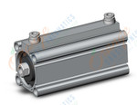 SMC CQ2B40F-75DCZ 40mm cq2-z double-acting, CQ2-Z COMPACT CYLINDER