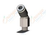 SMC KQ2K04-M6N kq2 4mm, KQ2 FITTING (sold in packages of 10; price is per piece)