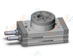 SMC MSQA20R-M9NWSAPC 20mm msq dbl-act auto-sw, MSQ ROTARY ACTUATOR W/TABLE