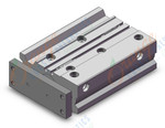 SMC MGPM20-50AZ-A93L 20mm mgp slide bearing, MGP COMPACT GUIDE CYLINDER