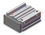 SMC MGPM63TN-100AZ 63mm mgp slide bearing, MGP COMPACT GUIDE CYLINDER